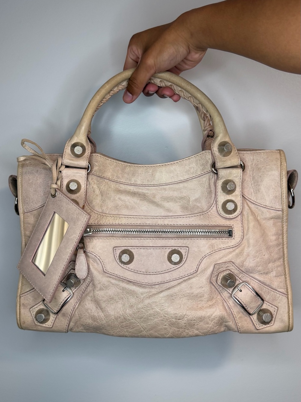 WOMEN'S LE CITY BAG SMALL IN BEIGE